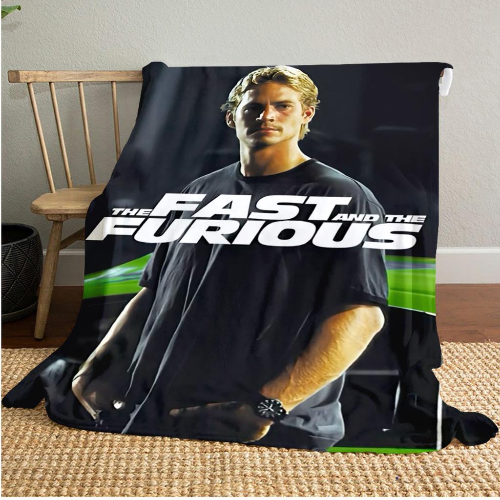 Fast Furious Action Blanket Soft And Portable All Season Home Bed Sofa Blanket Office Travel Nap Break Warm Blanket