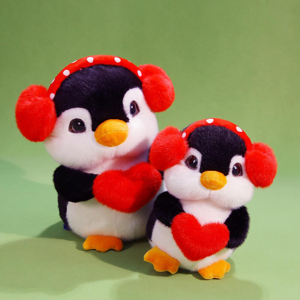 Grenzüberschreitende neue kleine Pinguin-Puppe Plüschtier Pinguin Stoffpuppe Greifautomat Puppe Aquarium Event Geschenk