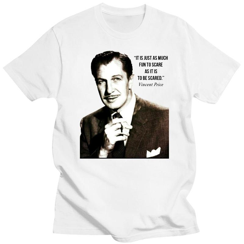 Vincent Price V5 Horror Poster T SHIRT All Sizes S 5XL Cotton