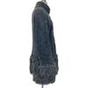 MIUMIU [Domestic Regular] MPS377 1CQY Sheepskin Mouton Coat 42 blackUsed