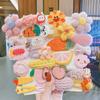 Autumn and Winter Children's Hair Clips, Cartoon Plush Hair Clips, Cute Baby Hair Accessories, Girls' Hair Accessories