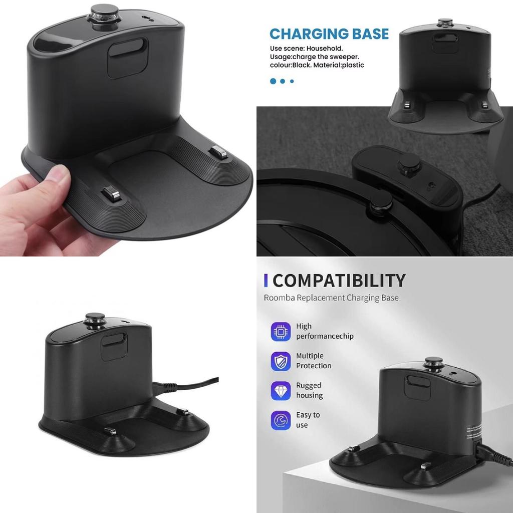 Pour Irobot Roomba Station de Recharge Aspirateurs Robots Avec Adaptateur Secteur Européen