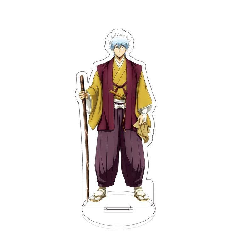 Silver Soul. Animation Standing Brand, Sakata Yinshi, Shimura Shinhachi, Kagura, Acrylic Standing Brand, Creative Ornament