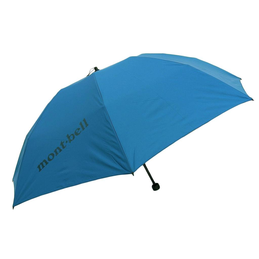 Montbell Folding Umbrella for Men and Trekking Size 60 Women, Umbrella, (1128702) (Blue)