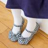 [Babyzzam] Girls' Check Flats Black [Y978-10001]