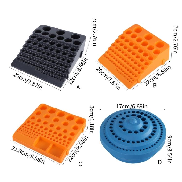 Drill Bit and Milling Cutter Holder Case, Waterproof and Shockproof Storage Case for Tool
