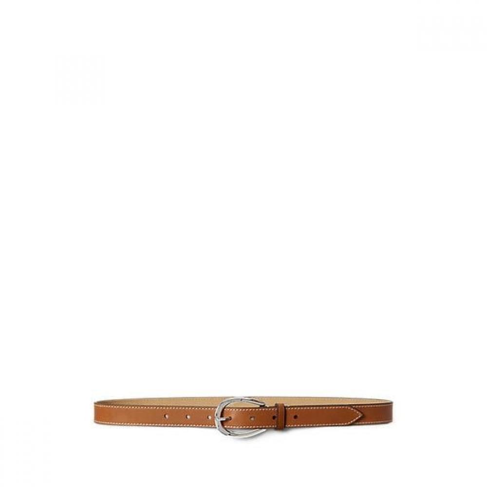 

Polo Ralph Lauren Women S Stirrup Buckle Leather Belt Wapoblt09m20146200 M