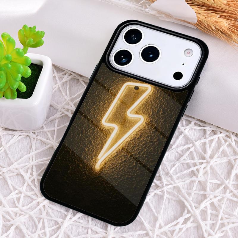 

Neon Light Aesthetic Art Shockproof Phone Case for iPhone 17 Air 16e 15 11 12 14 13 Pro Max Cover Coque iPhone 11