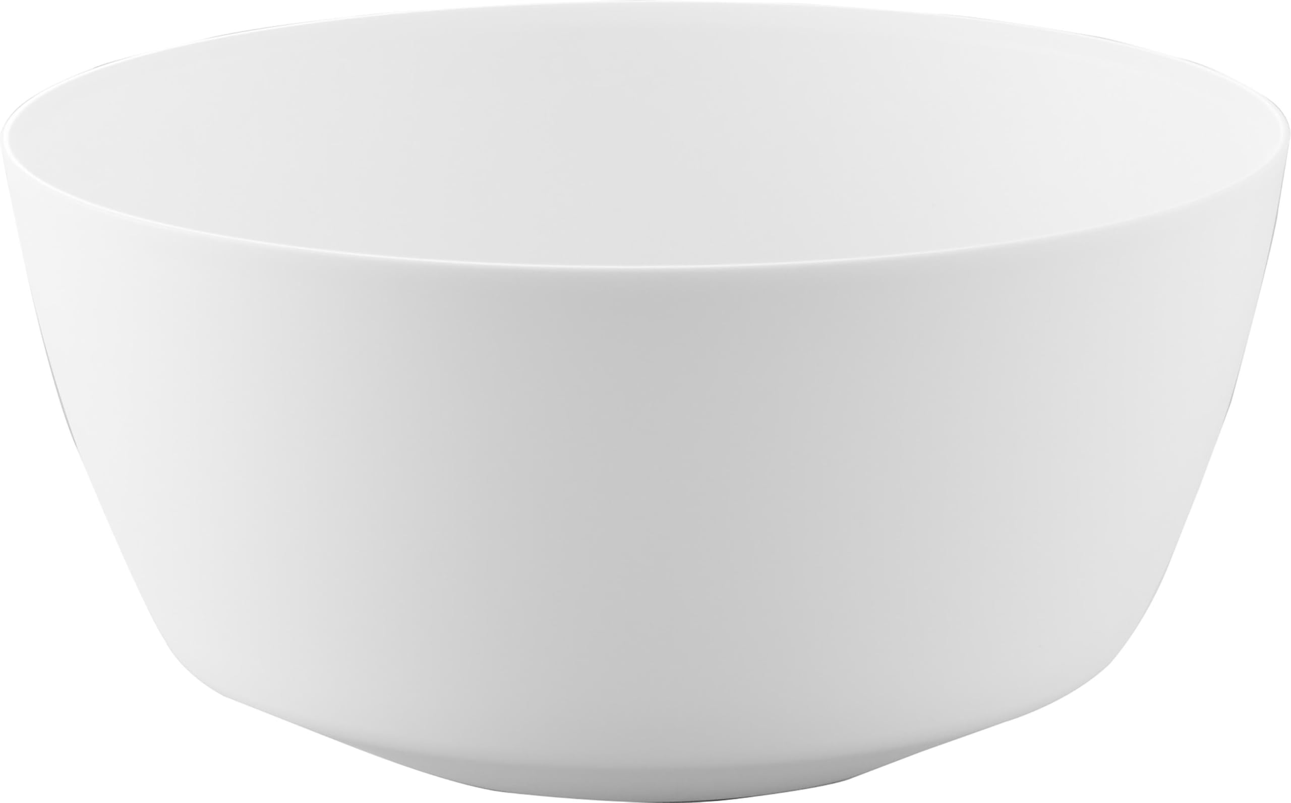 

Yamazaki Tower Tilting Mixing x x 1387 Bowl, Medium, Microwave-Safe, White, W19.9 D19.9 H9.6cm, Dishwasher-Safe,