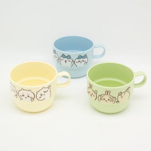 OSK Children's Cups, Set of 3, 230ml, Chiikawa CKW No. 4, Made In Japan, PT-6