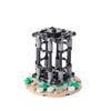 MOC Notice Board Building Blocks Bee Farm Fountain Bonfire Stove Medieval Town Street View Water Wall Bridge Road Sign Brick Toy