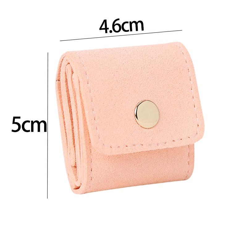 Neuankömmling: Samt Schmuckaufbewahrungsbeutel - Tragbarer, unterteilter & eleganter Ring-Organizer für Reisen