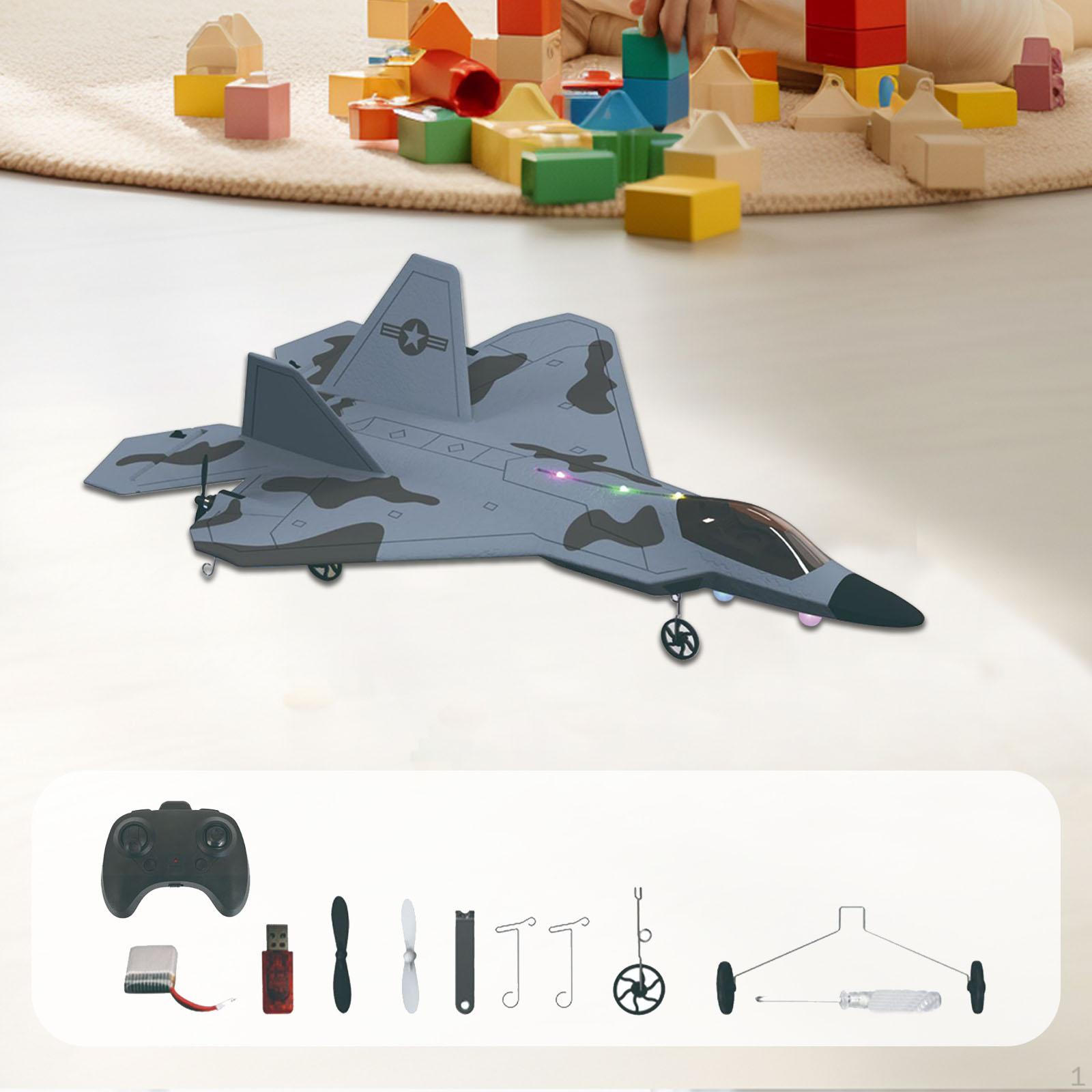 

RC Plane Model Fighter Jet Miniature Souvenir Collection Remote Control Airplane for Beginner