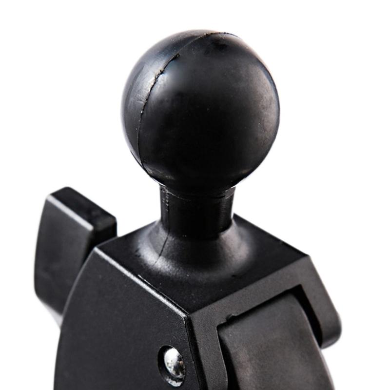 Universelle Aluminiumrohrklemme Halterung Schnell lösbare Halterung für Smartphones Kameras an Motorrädern Fahrrädern & Fahrzeugen