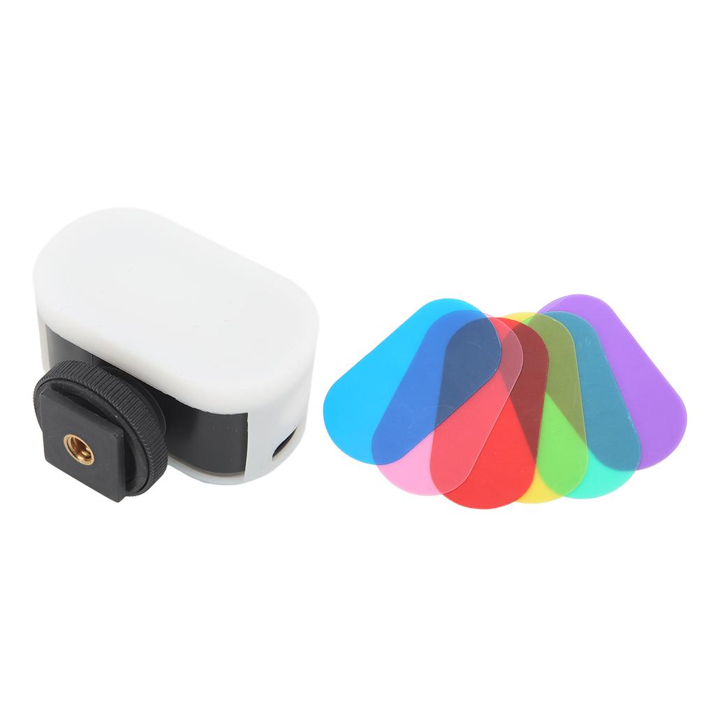 Camera Light RGB Soft Light Mini Size Type C Charging 6 Colors Widely Used Mini Video Light for Live Photography