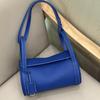 New Pen Holder Bag First Layer Cowhide High-end Pillow Bag Women's Underarm Bag Single Shoulder Messenger Bag Women's