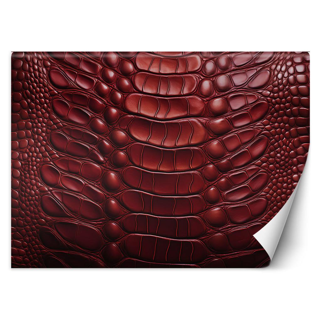 Wallpaper Red snake skin