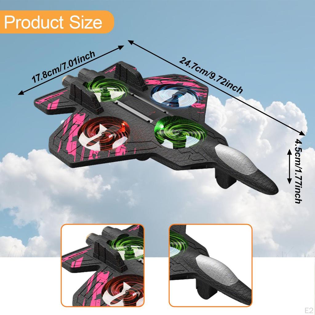 Foam Remote Control Airplane RC Speed,Easy to 360° Flip Aircraft Fighter Jet