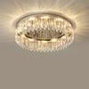 Round Light Luxury Crystal Ceiling Lamp Modern Minimalist Living Room Decoration Bedroom Whole House Indoor Lighting For Home