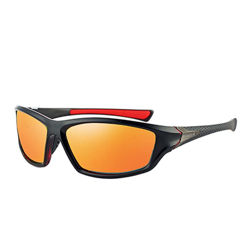 Men's Polarized Cycling Glasses: Windproof Mountain Bike Sunglasses with Night Vision for Outdoor Adventures