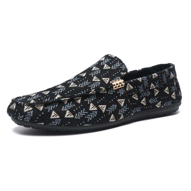 Fashion Fashion Men Casual Shoes Breathable Slip On Mesh Walking Running Sneakers Non-slip Flats Lightweight Sport Shoes Driving Loafers
