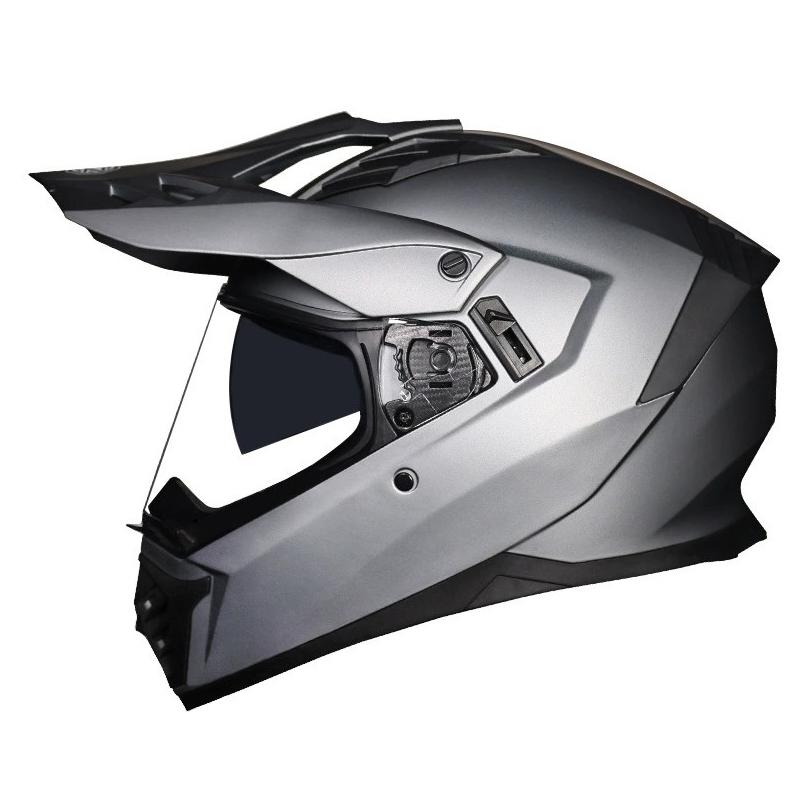 Adult Full Motorcycle Helmet Dual Lens Motocross Off Road Helmet Dirt Bike Racing Capacete Dirtbike Downhill AM DH Cross Helmet