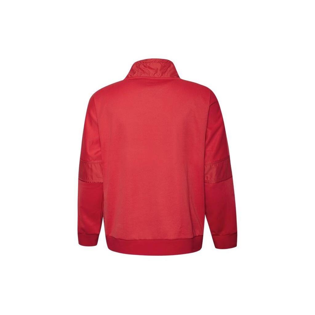 Converse Sweatshirts Men's Red Hooded Moderate Regular 10018342-A03