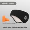 Xiaomi 1 adjustable comfortable sleep mask with noise cancelling earplugs, soft black eye mask suitable for all skin types