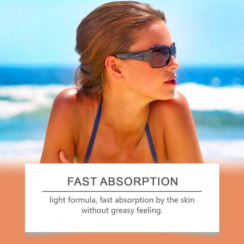 Oceaura Outdoor Tanning Lotion Body Skin Nourishing Hydrating Moisturizing Luminous Bright Tanning Accelerator Skin Care Lotion