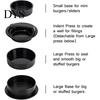 3-in-1 Burger Tool Press Patty Maker Set for Grilling Stuffed Burgers Non-stick Sliders Durable BPA-Free Plastic Easy-Release Kitchen Gadget