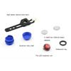 LED Rear Light Cycling Rear Tail Helmet Flash Light Safety Warning Lamp