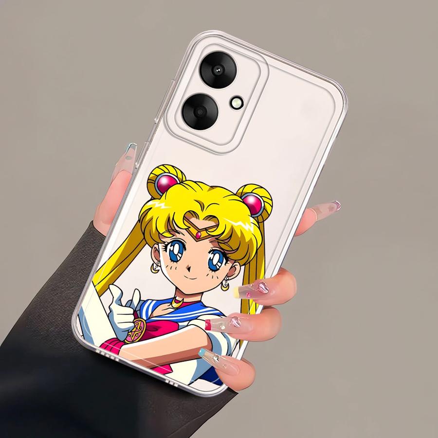 Phone Case for Xiaomi Mi 11 Lite 11T Pro Soft Phone Cover Anime Sailor Moon