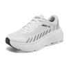 Skechers Go Series Fashionable Versatile Fabric Shock Absorbing Durable Low Top Casual City Commuting Running Shoes Women Sneaker 129471-WBK