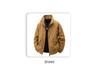 American Retro Workwear Jacket - Waterproof, Windproof, Loose Fit, Stand Collar for Autumn/Winter