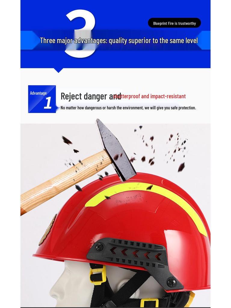 Emergency Rescue Flame Retardant Cotton Suit - 5-Piece Forest Fire Training Set