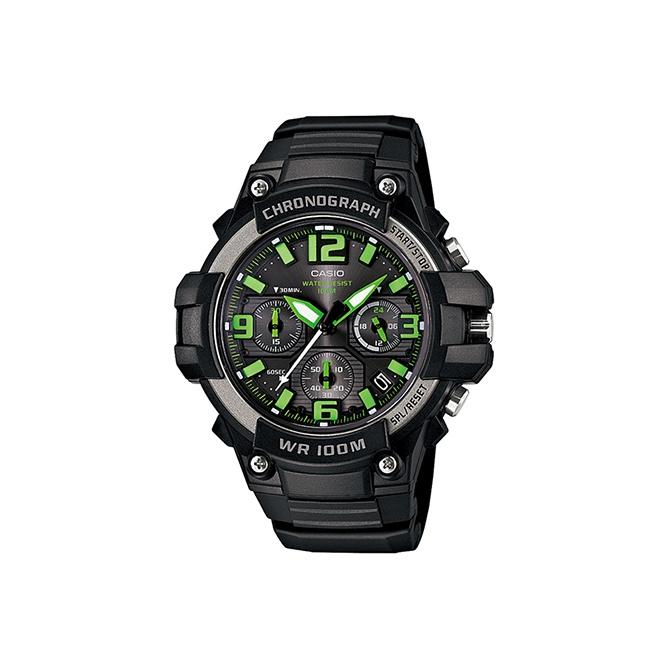 CASIO Мужские ЧАСЫ Классические Черные MCW-100H-3AVDF MCW-100H-3AVDF Black Dial
