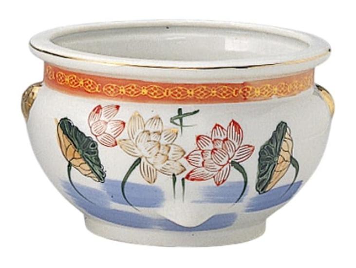

Incense Burner, Flat-Bottomed, Nishiki [5 inches] Buddhist Altar Supplies, Home Memorial Supplies, Urn Use