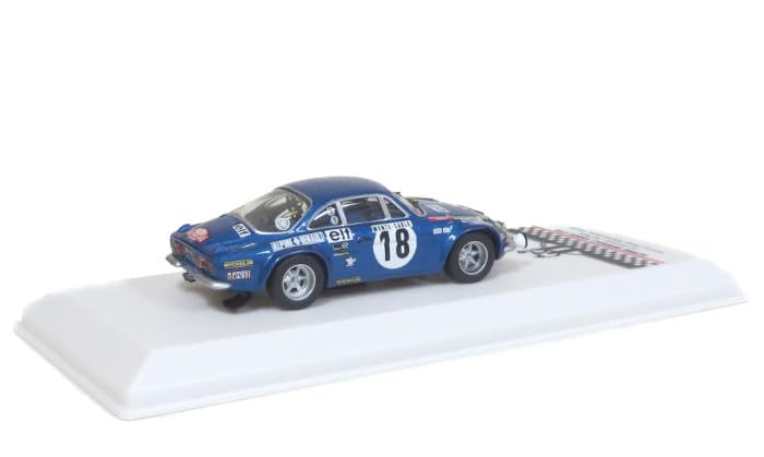 Icso Model B Alpine Luno 1800S 73 Montecarlo Winner with figure SPRM00173 #18 Andruet/Petit 1/43