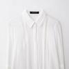 Spring 2025 Women's European-American Style Ruffle Cotton Shirt