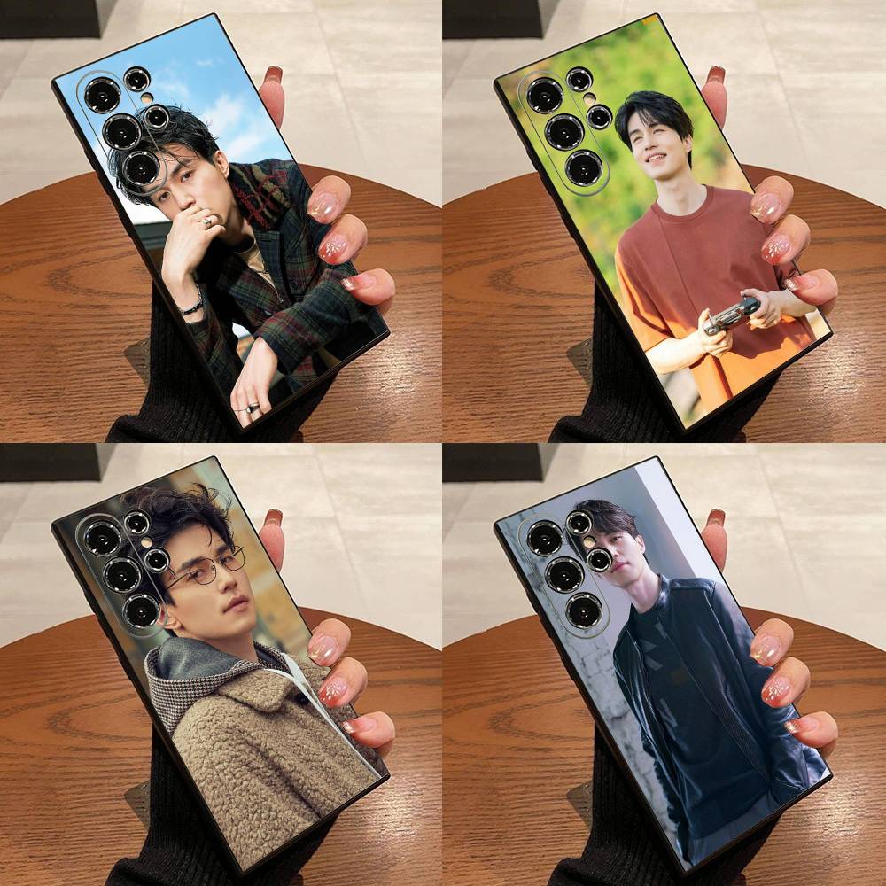 Lee Dong Wook For Samsung Galaxy S23 S24 S25 Ultra S22 Plus S21 Black Soft Case Waterproof Soft Case