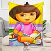 Dora Explorer Blanket Ultra-Soft Suitable for Picnics Livingroom Seaside Four Seasons Multipurpose Warmthful Decor Gifts For Family Or Friends