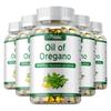 Capsule molli di olio di origano ad alta concentrazione, 6000 mg di estratti vegetali naturali, delicate e facilmente assorbibili, adatte sia per uomini che per donne.