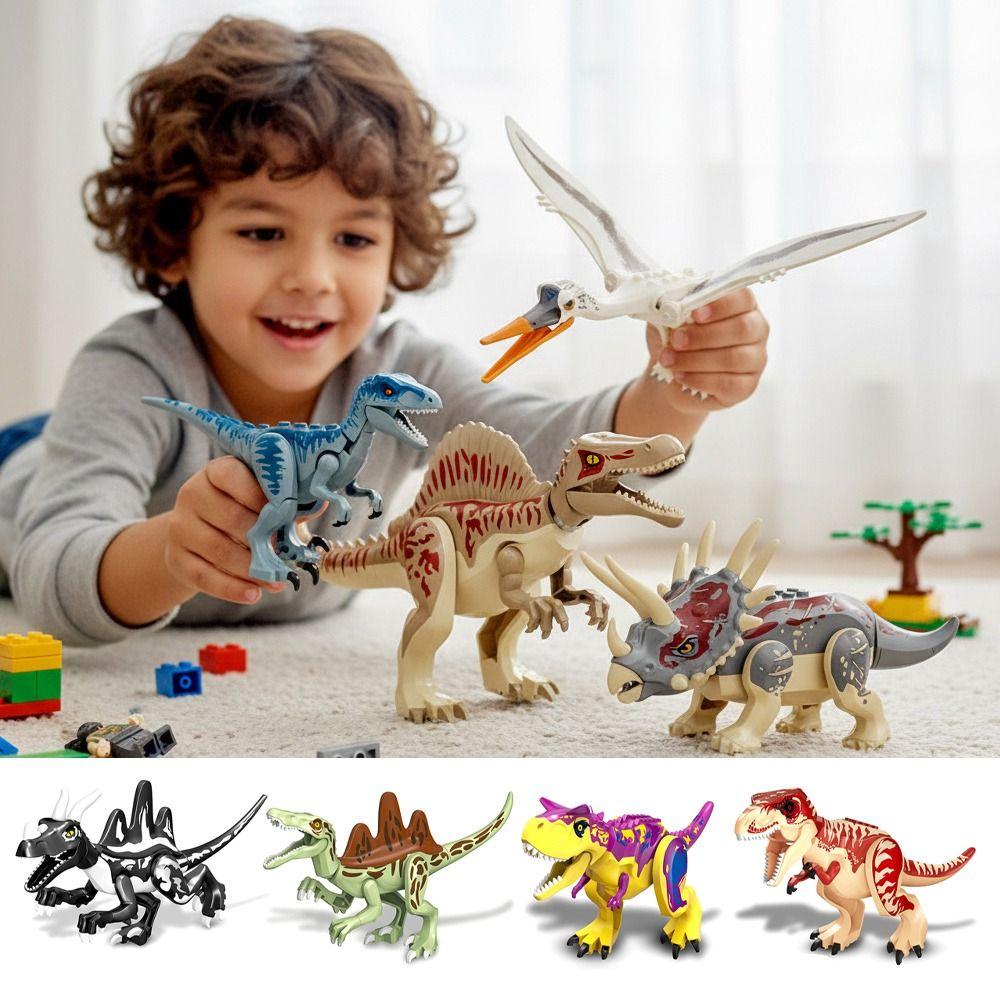Educational Design Dinosaur Building Blocks Assemble Model Dinosaur Toy Set  Themed Gatherings