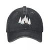 Five Sailboats Boat Life Highend Retro Denim Washed Baseball Caps Unisex Cowboy Street Tide Hat Hip Hop Unisexs Snapback Cap