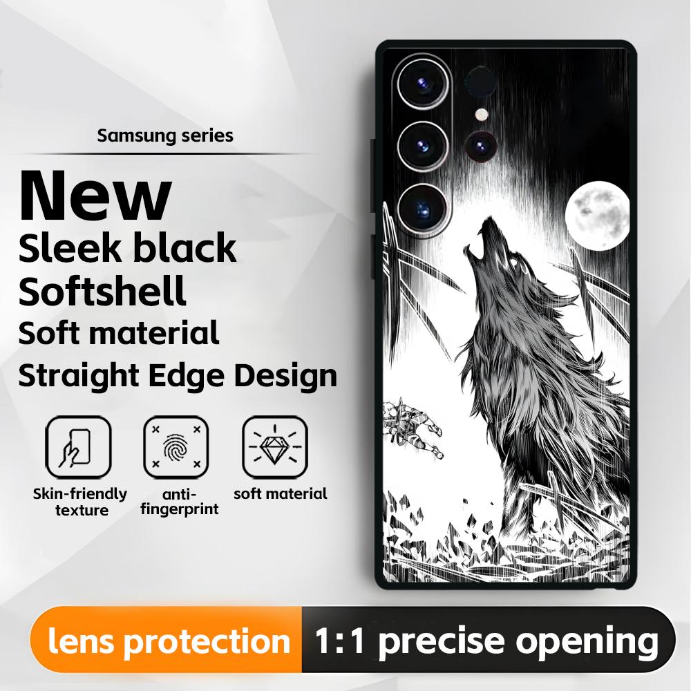 

Shangri-La Frontier Phone Case For Samsung Galaxy S26 S25 S24 S23 S22 S21 Plus Ultra Note20 Soft Black Galaxy S24 FE