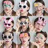 Costume Glasses Easter Egg Eyeglasses Frame Easter Party Photo Props Pretend Eyewear Fun Party Eyewear Cosplay