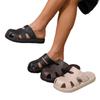 Fashion 2025 New Men's Summer Outdoor Sandals Round Toe All Terrain Anti Slip Wear Resistant Thick Sole Cloud Cushion Walking Sandals