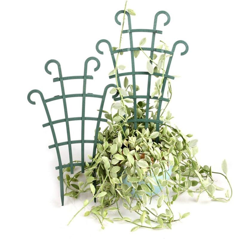 6 Pieces Rustproof Garden Trellis for Potted Climbing Plants Outdoor Indoor Pot Stable Supports for Home Office