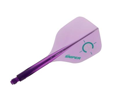 CONDOR Flight Axe 120 Connor Scott Model The Sniper Small Short Clear Purple