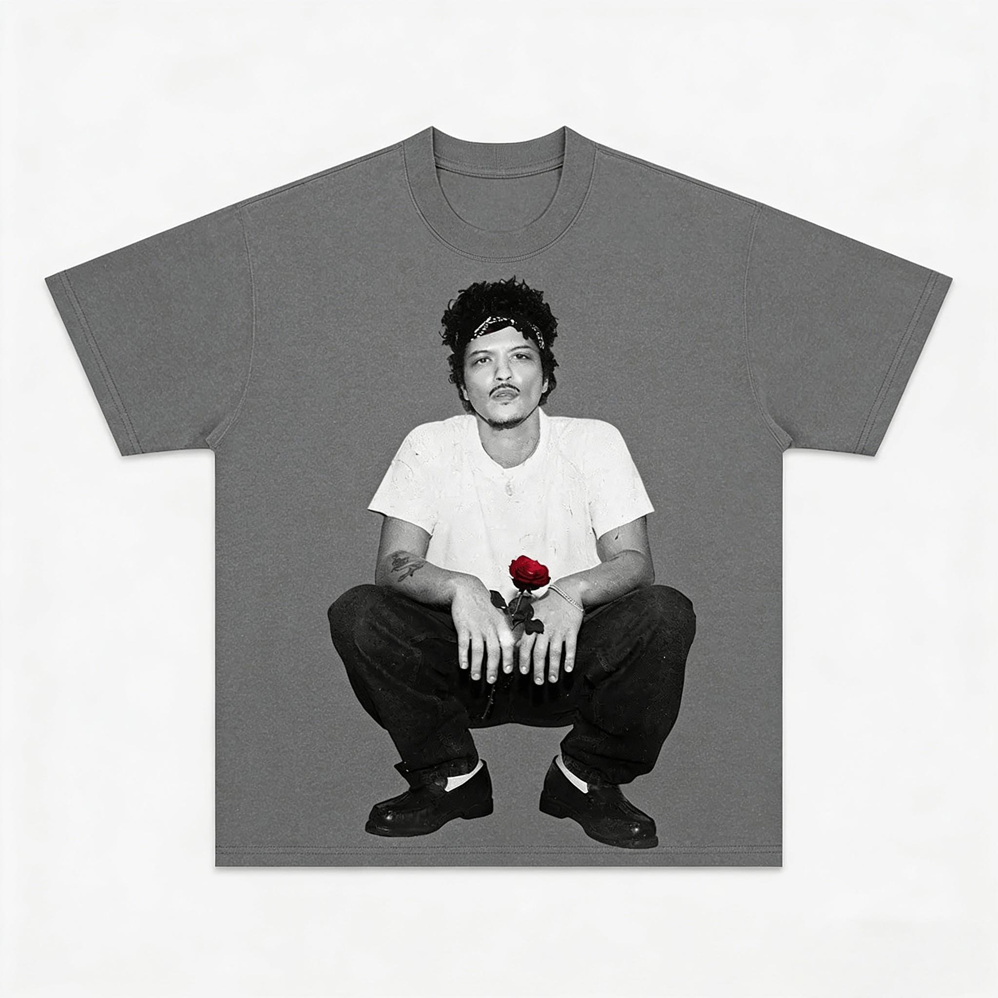

Bruno Mars 2026 Album Tour I Just Might Unisexs TShirt Unisex ONeck 100 Cotton Short Sleeve Y2k Oversized Tee Concert Merch 4XL